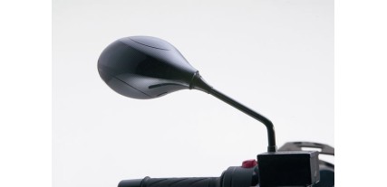 MIRROR, LEFT carbon look, shiny BY SUZUKI