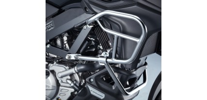 BARRA PROTECTOR MOTOR IZQ. PLATA