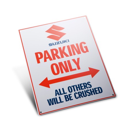 SUZUKI PARKING PLATE