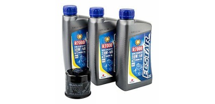 4 ACEITE ECSTAR R7000 10W40 + FILTRO ACEITE
