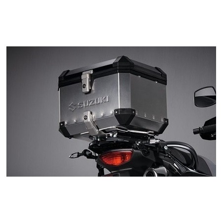BAUL ALUMINIO NEGRO/PLATA SUZUKI V-STROM 650-DL650 AL2