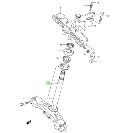 LOWER FORK SUPPORT
