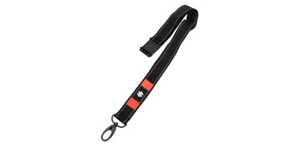 LLAVERO LANYARD TEAM BLACK