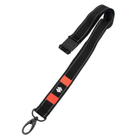 LLAVERO LANYARD TEAM BLACK