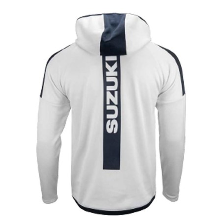 SUDADERA CON CAPUCHA TEAM WHITE