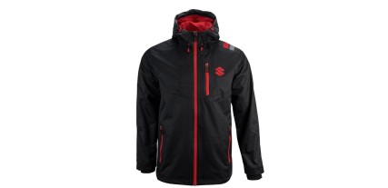 CHAQUETA IMPERMEABLE TEAM BLACK