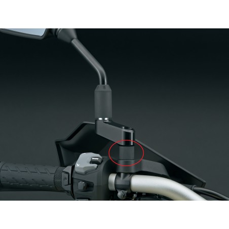 Topcase de aluminio (plateado)