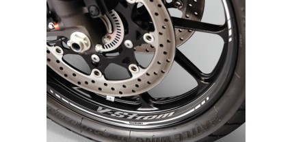 REAR WHEEL DECAL STICKER FOR SUZUKI