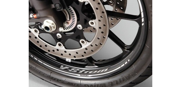 REAR WHEEL DECAL STICKER FOR SUZUKI