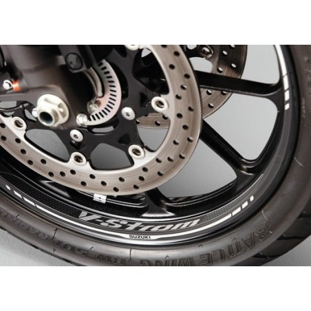 REAR WHEEL DECAL STICKER FOR SUZUKI