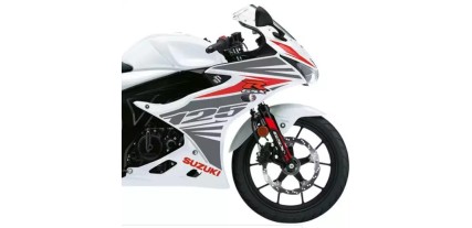 JUEGO ADHESIVOS GSX-R125 ROJO/GRIS
