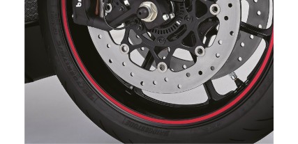 ADHESIVO LLANTA 17" ROJO
