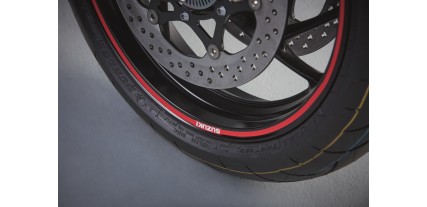 ADHESIVO LLANTA 17" ROJO CON LOGO