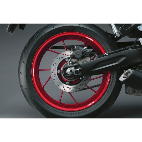 ADHESIVO LLANTA 17" ROJO CON LOGO