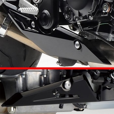 CARENADO INFERIOR NEGRO MATE GSR750