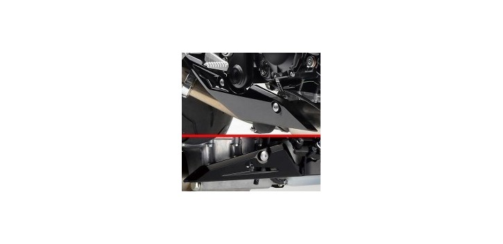 CARENADO INFERIOR NEGRO BRILLO GSR750