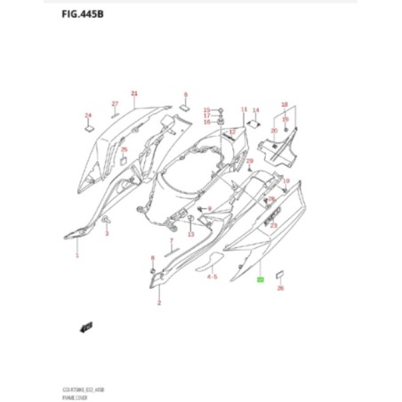 SUZUKI TAIL SECTION