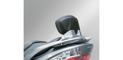 RESPALDO TRASERO BURGMAN 400 2013-2016 NEGRO MATE