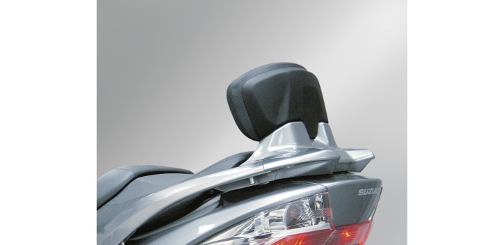 RESPALDO TRASERO BURGMAN 400 2013-2016 NEGRO MATE