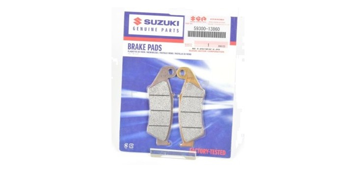 PASTILLAS DELANTERAS DR-Z400 2000-2008