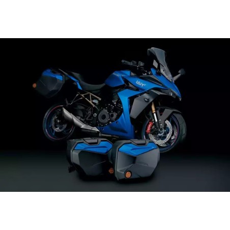 SIDE CASE SET GSX-S1000GT VIVID PEARL BLUE