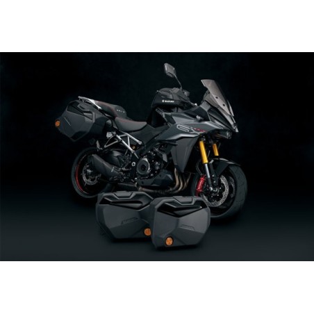 MOLDURAS MALETAS GSX-S1000GT/GX NEGRO BRILLO