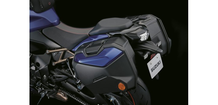 SIDE CASE SET GSX-S1000GT METALLIC BLUE