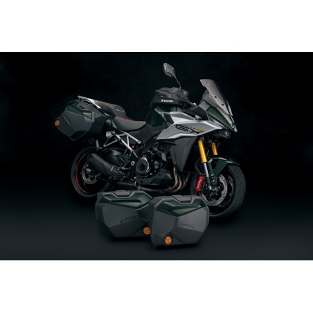 SIDE CASE SET GSX-S1000GX PEARL MATT GREEN