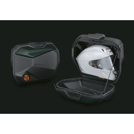 SIDE CASE SET GSX-S1000GX PEARL MATT GREEN