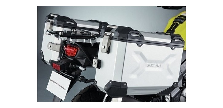 ALUMINUM SIDE CASES V-STROM 650 17-25