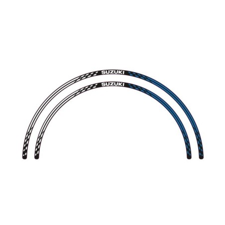 ADHESIVO LLANTA 15" AZUL/NEGRO/BLANCO