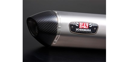 ESCAPE YOSHIMURA V-STROM 800 ACERO SATINADO
