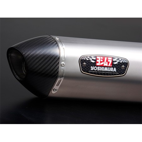 ESCAPE YOSHIMURA V-STROM 800 ACERO SATINADO