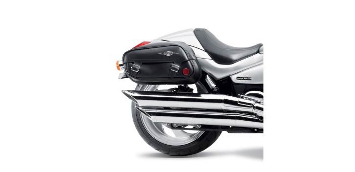 Classic Leather Saddlebags by Suzuki M800