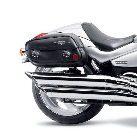 Classic Leather Saddlebags by Suzuki M800