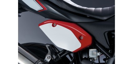 PORTA NUMERO LATERAL NEGRO BY SUZUKI SV 650